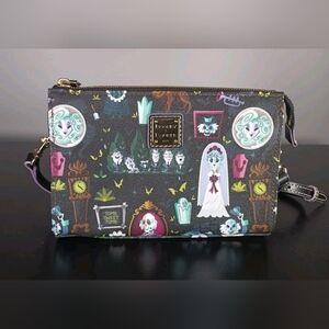 Disney Dooney & Bourke Haunted Mansion Crossbody Bag - Bride Ghosts Madame Leota